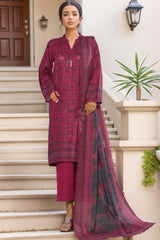 Sada Bahar Stitched 3 Piece Printed Khaddar Vol-01 Collection'2025-KD-PR-6249-Atishi