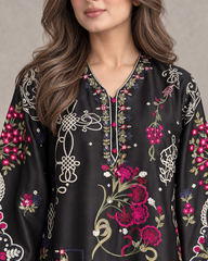 Dhaga Stitched 2 Piece Kaftan Suit-Sabine