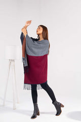 Shazam By Manahils Premium Cape Shawl Winters Collection'2025-48