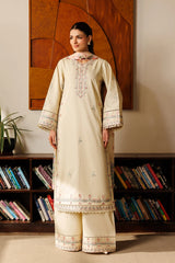 Mistfall By Panache Apparel Stitched 2-3 Piece Emb Cotton Ramadan Edit Suit-Ardan