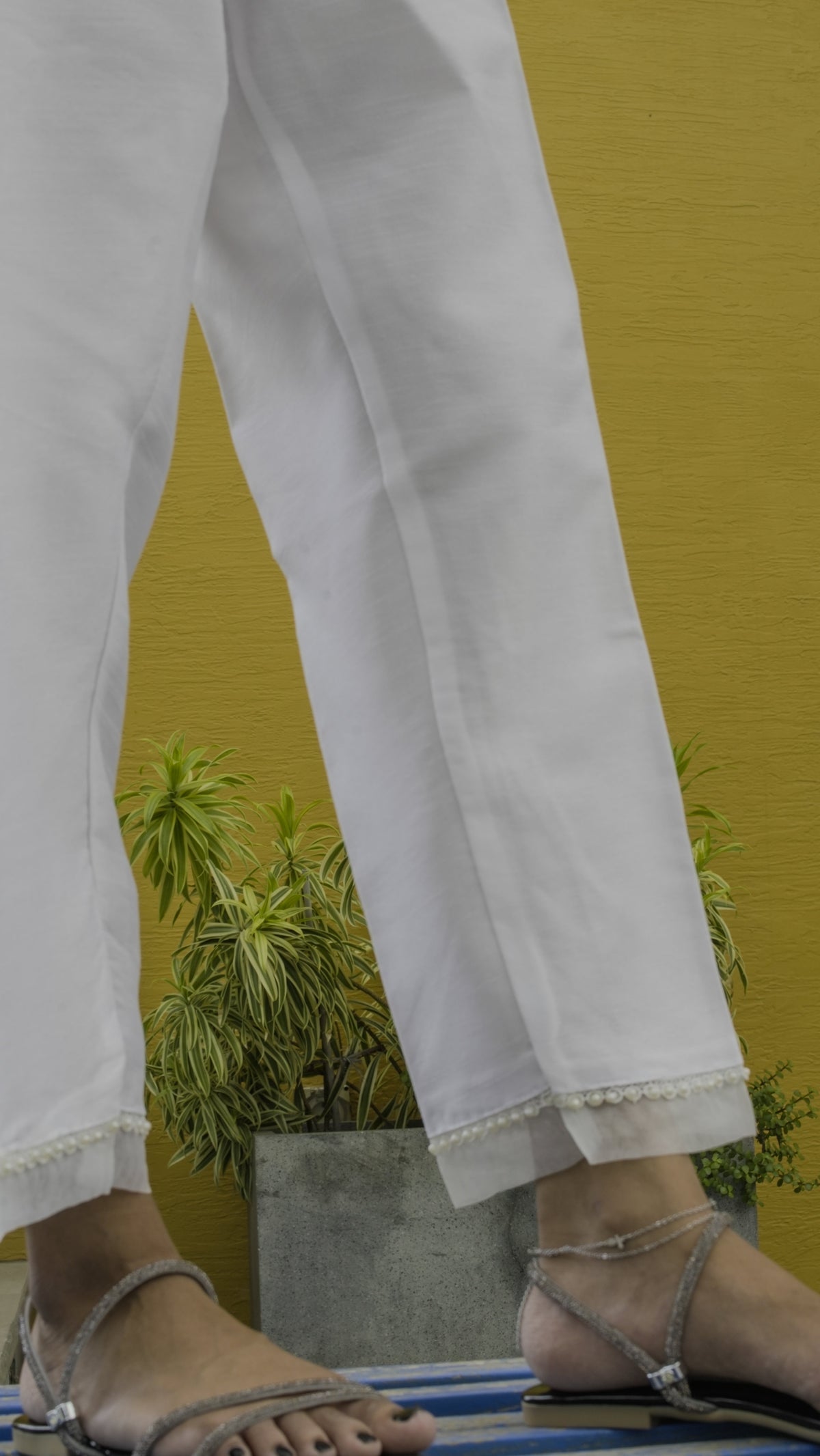Deck Up Raw Silk Trousers