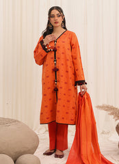 Zlooms 3 Pc Yarn Dyed Unstitched Suit - ZL25-C10-05