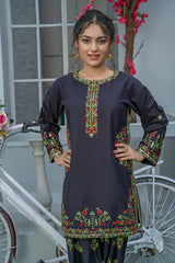Mahroo Stitched 3 Piece Summer Collection'2025-T-EMB-006