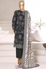 Sada Bahar Stitched 3 Piece Printed Khaddar Vol-02 Collection'2025-KD-PR-6558-Green