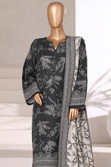 Sada Bahar Stitched 3 Piece Printed Khaddar Vol-02 Collection'2025-KD-PR-6558-Green