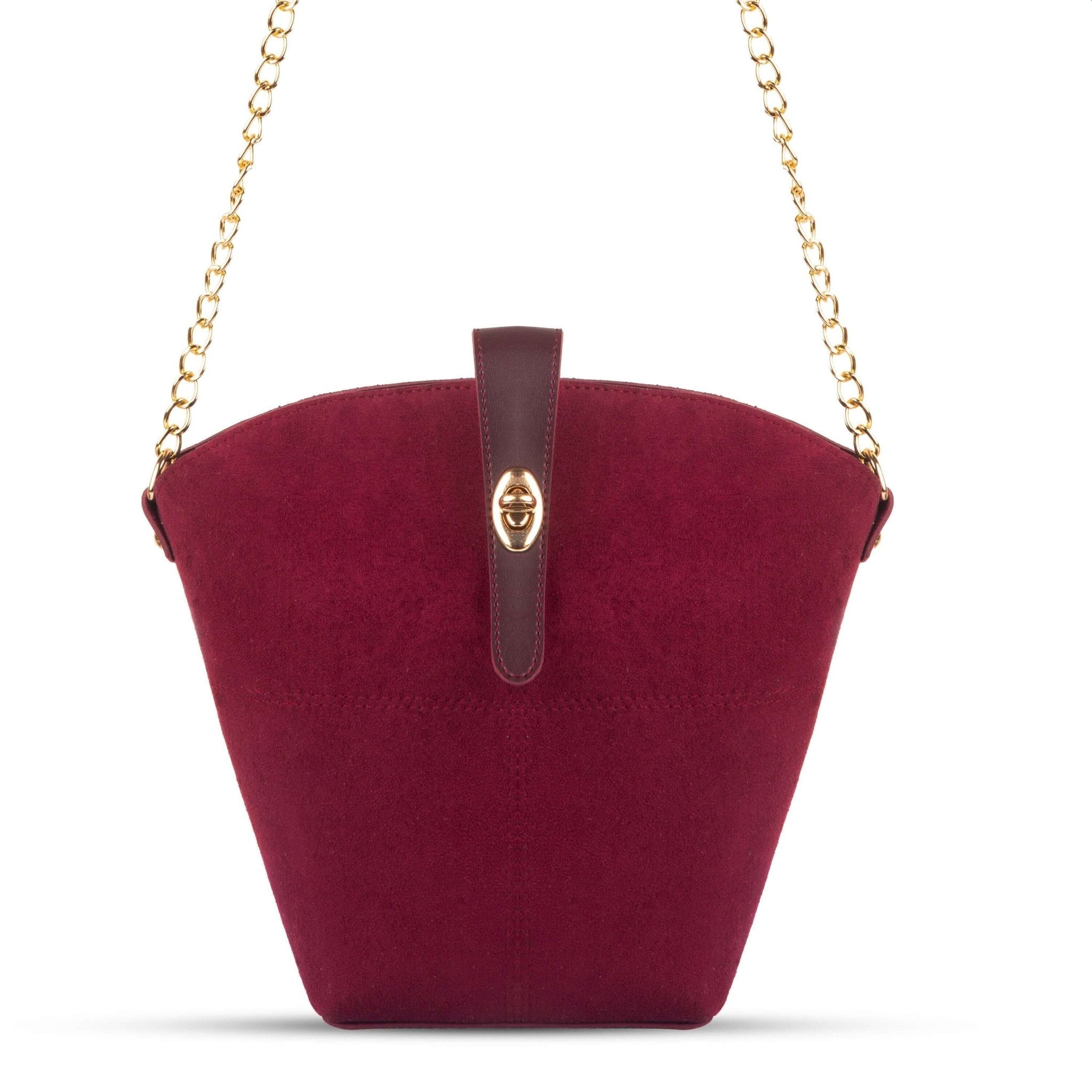 BUCKET SUEDE MAROON - Bag X