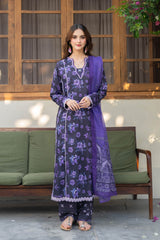 Panache Apparel-Stitched Summer Suit-Amaris
