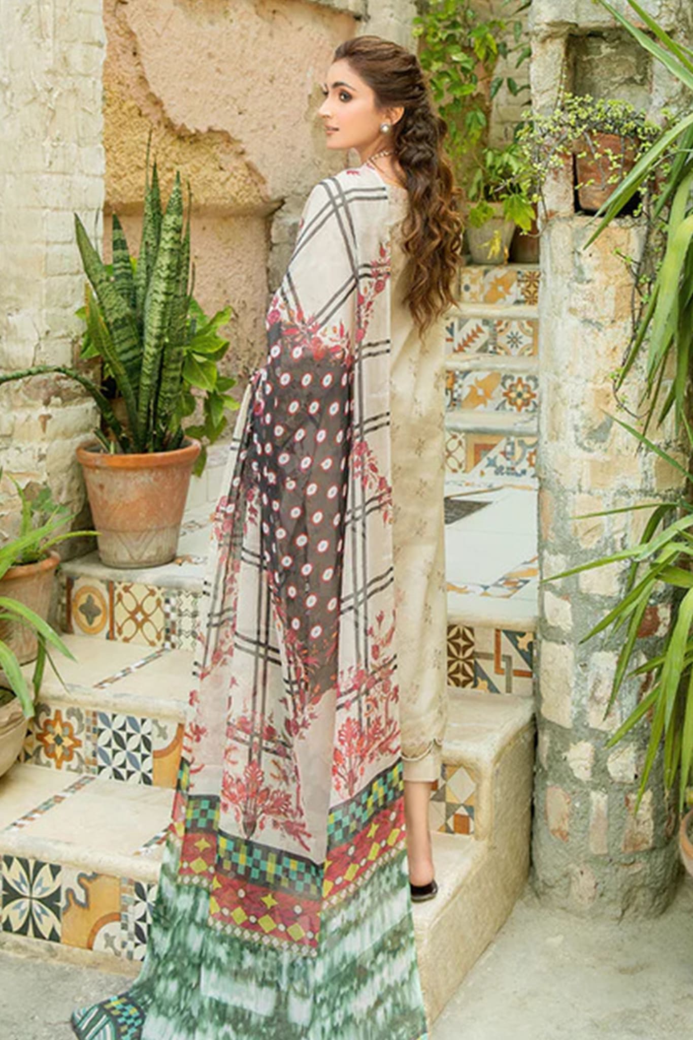 Camila by Johra Unstitched 3 Piece Chikankari Lawn Collection '2023-JH-666