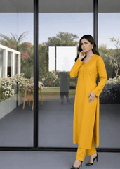 Solids By Silcot Stitched 2 Piece Korean Linen Collection'2025-Linea Korea