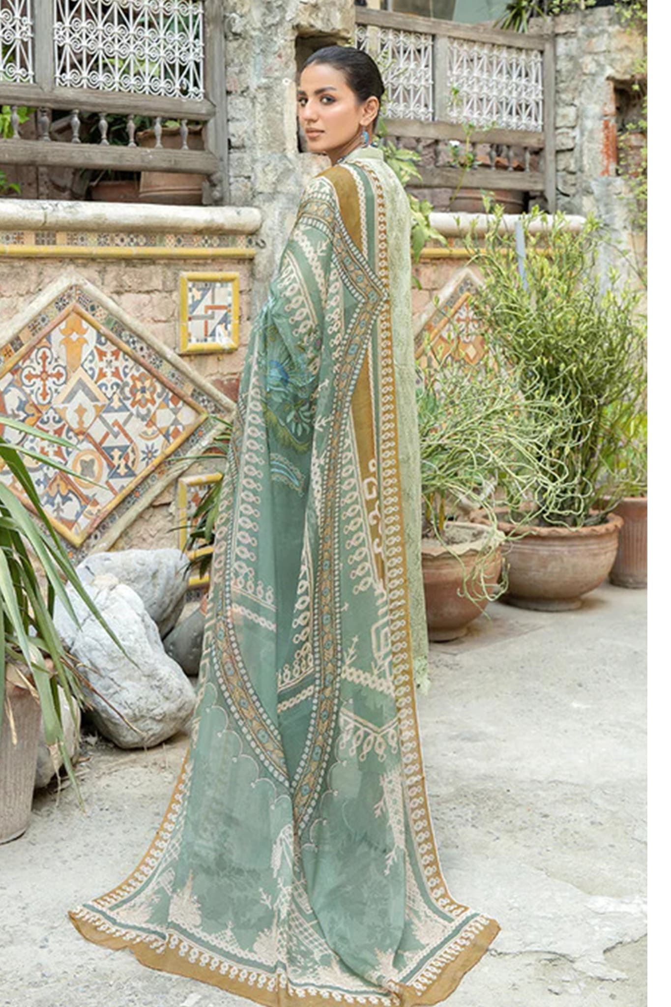 Camila by Johra Unstitched 3 Piece Chikankari Lawn Collection '2023-JH-667