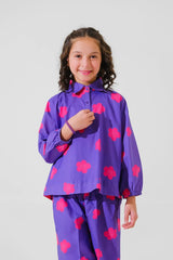 Dhaga Stitched 2 Piece Premium Cambric Kids Collection'2025-Bubblegum