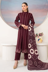 Winter Basics by Panache Apparel Stitched Collection-Plum Royale
