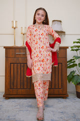 Seher o Eid By Shanzey Stitched 3 Piece Lawn Co Ords Suit-SHK-6801