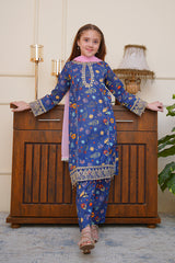 Seher o Eid By Shanzey Stitched 3 Piece Lawn Co Ords Suit-SHK-6805