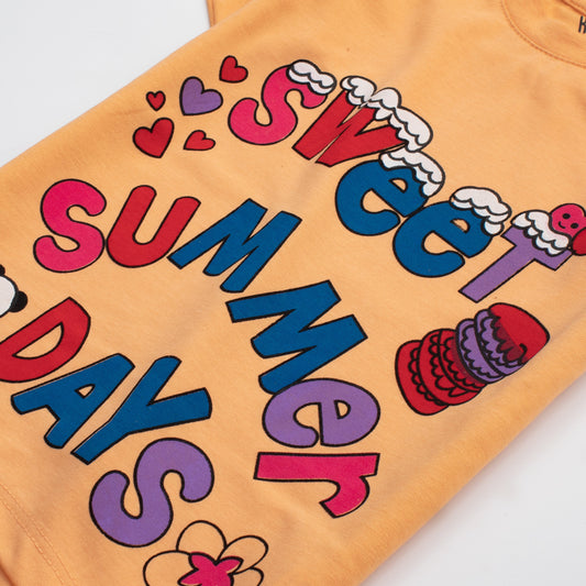 Kjunction Girls H/S T Shirt Code - ( Sweet Summer )