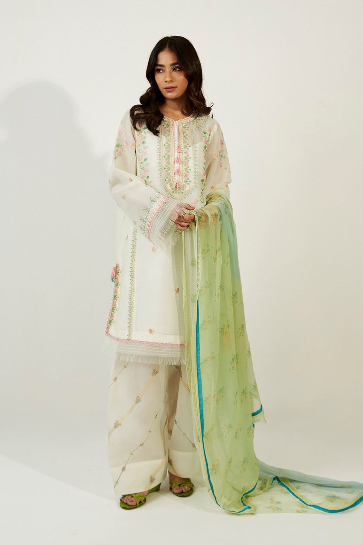 Coco by Zara Shahjahan Unstitched 3 Piece Lawn Vol-02 Collection'2023-ZSC-06-A
