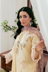 Zync By Florent Unstitched 3 Piece Luxury Lawn Vol-02 Suit-FZ-6B