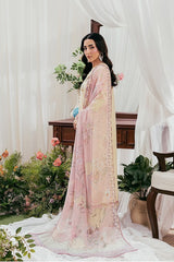 Zync By Florent Unstitched 3 Piece Luxury Lawn Vol-02 Suit-FZ-6B