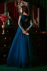 Gulab By Haniumaimaz Stitched 2 Piece Formals Suit-MONA