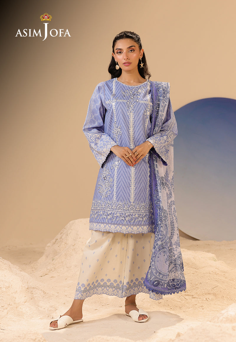 Rhapsody By Asim Jofa Unstitched 3 Piece Summer Collection'2025 Ajubu-13