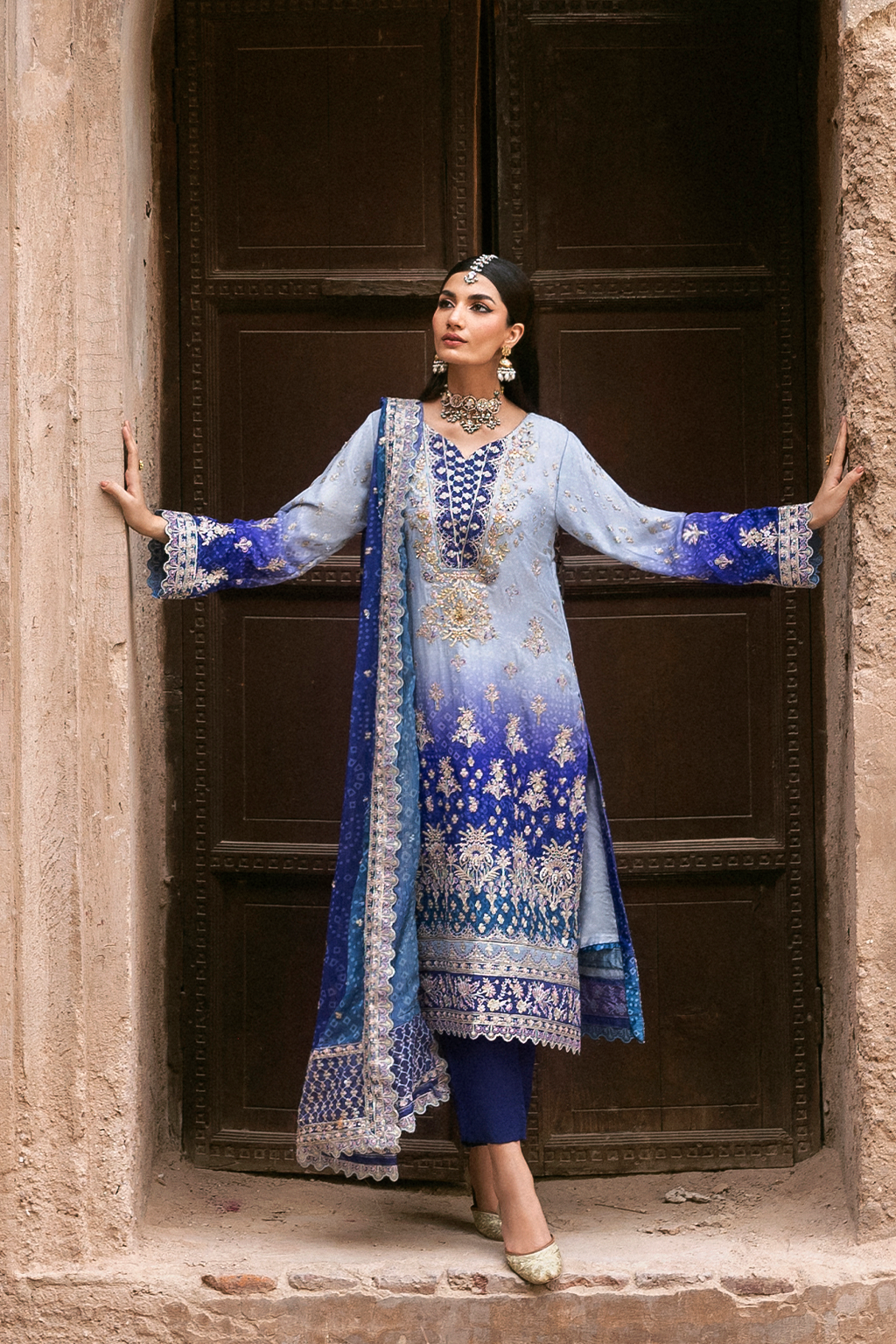 The Empress Wedding By Emaan Adeel Unstitched 3 Piece Formals Collection'2025-Aurevia