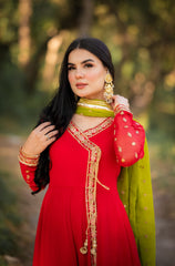 Kalidaar Frocks By Asma & Sidra Stitched Formals Suit-Nimrah Shah