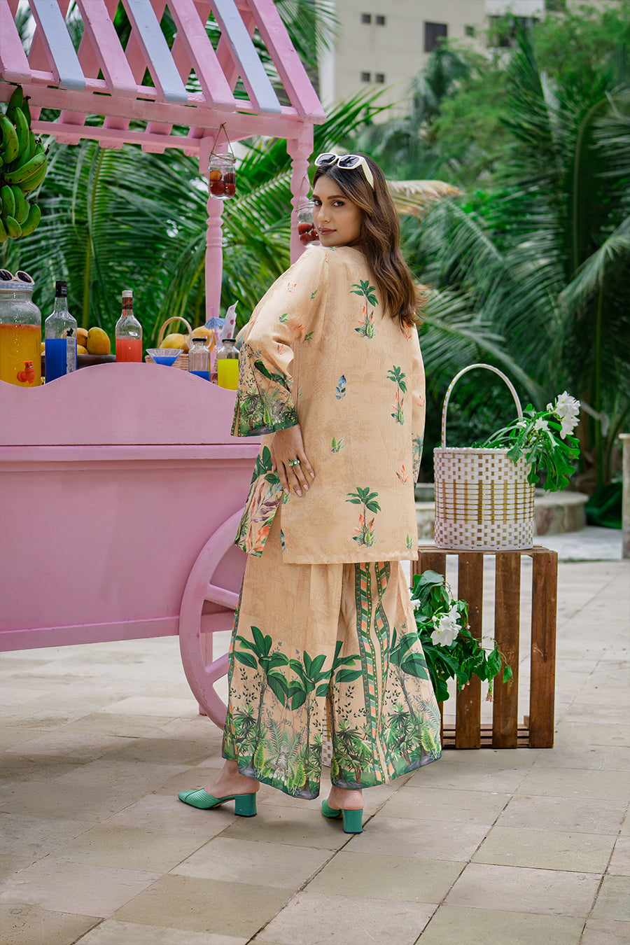 Sip N Style by Opole Stitched 2 Piece Summer Collection'2025-Mint Margarita