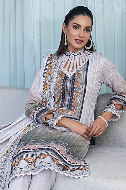 Anum By Al Zohaib Unstitched 3 Piece Digital Printed Lawn Vol-02 Collection'2024-ALZ-01