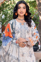 Rut Rang By Riaz Arts Unstitched 3 Piece Digital Print Emb Suit-D-06