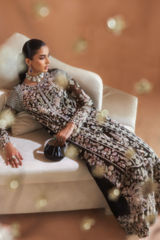 Celestique By Emaan Adeel Unstitched 3 Piece Wedding Formals Suit-ASTRAL
