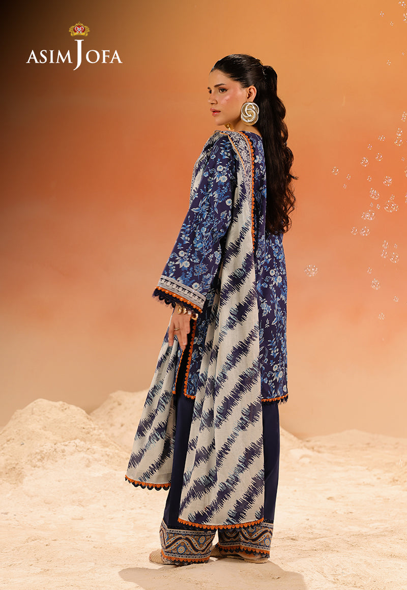Rhapsody By Asim Jofa Unstitched 3 Piece Summer Collection'2025 Ajubu-23