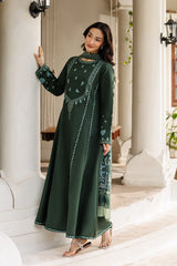 Mistfall By Panache Apparel Stitched 2-3 Piece Emb Cotton Ramadan Edit Suit-Vail