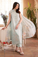 Kanwal By Humdum Unstitched 3 Piece Lawn Suit-D04