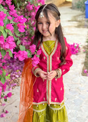 Modest Stitched 3 Piece Festive Collection-Noorani