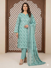 Dr Haris Unstitched 3 Piece Printed  Lawn Vol-04 Suit-DRP-034