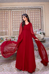 Moj e Bahaar By Haniumaimaz Stitched 2 Piece Formals Suit-LAILA