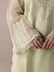 AURAPRET By Zebtan Stitched 3 Piece Luxury Formals Collection'2026-Aurapret-02 | 3 Piece Embroidered Organza Suit