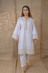 Ayla Studio Stitched Luxury Collection'2025-Asbp-105 Dobby Spring 2Pcs