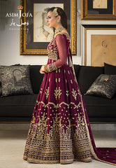 Asim Jofa Designers Limited Edition Ajvyd-04 Embroidered Stitched 3 Pcs