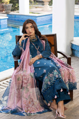 Dil Kash By Gulmina Unstitched 3 Piece Summer Lawn Suit-NAEEMA
