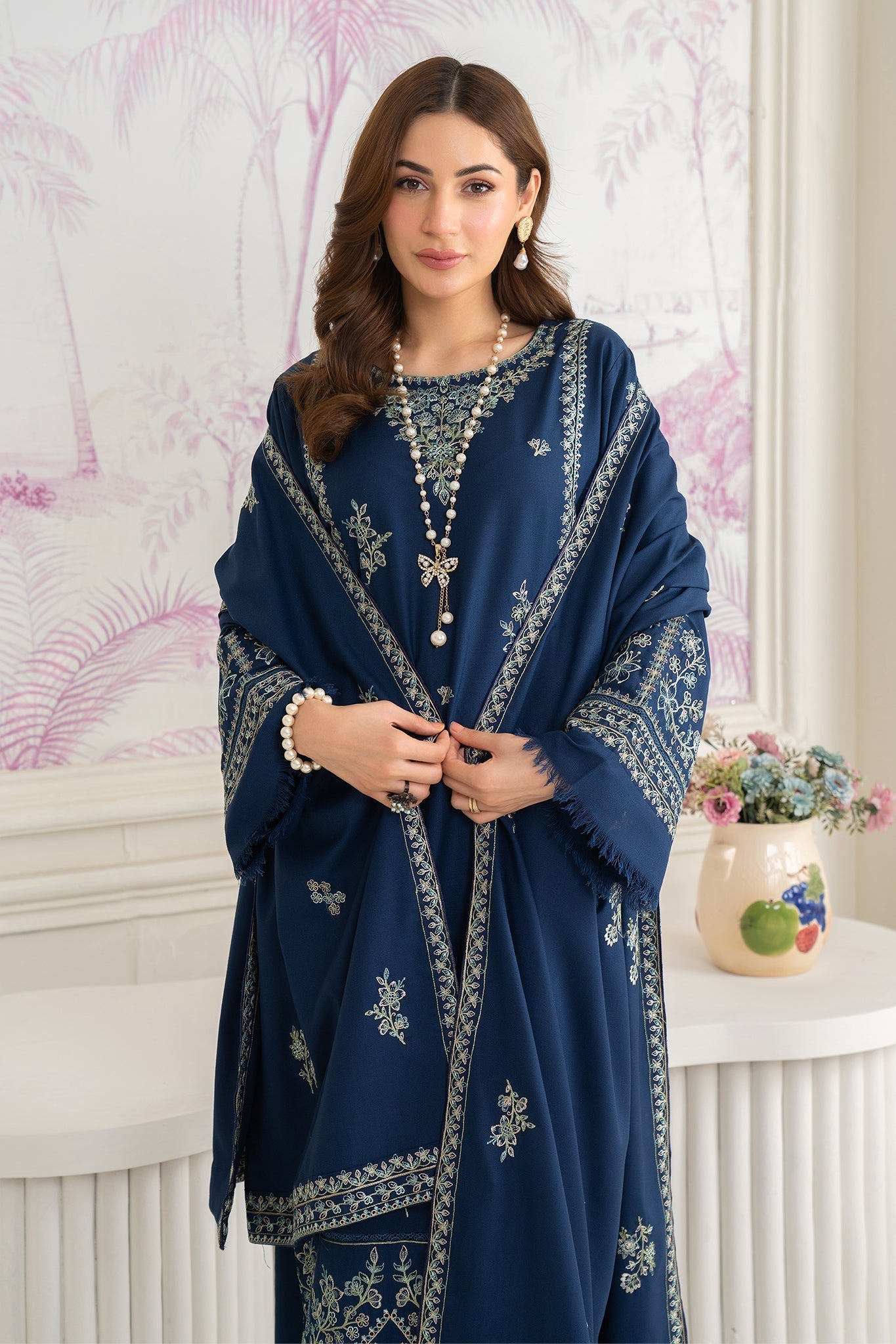 Winter Basics by Panache Apparel Stitched Collection-Frosted Dew