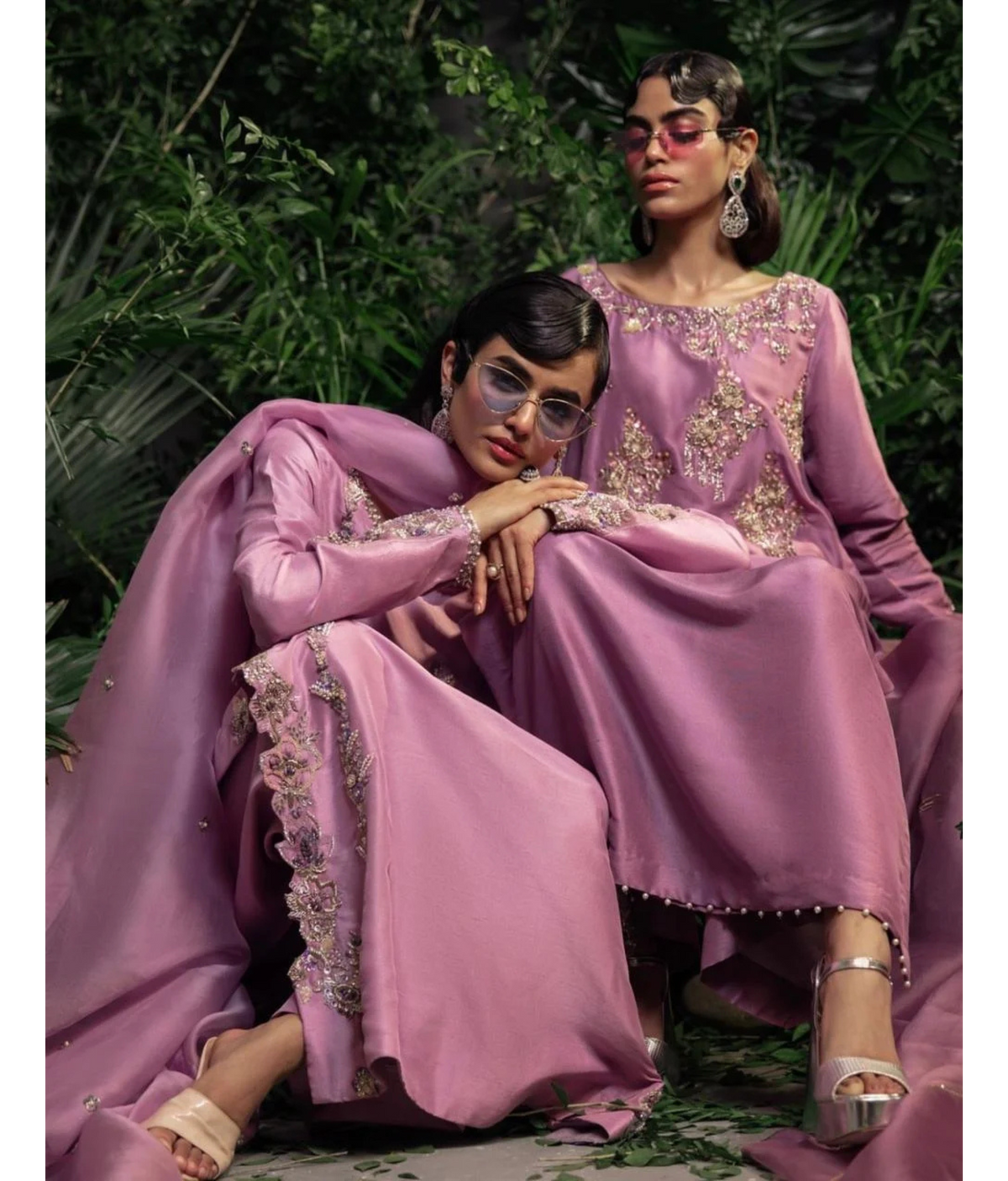 Luna By Mariam Malik Stitched 2 Piece Luxe Silk Pret Collection'2025-LUNA- Luxury Pret'24  - 13