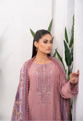 Dilkash By Inara Stitched 3 Piece Winter Suit-AERIS DR-06