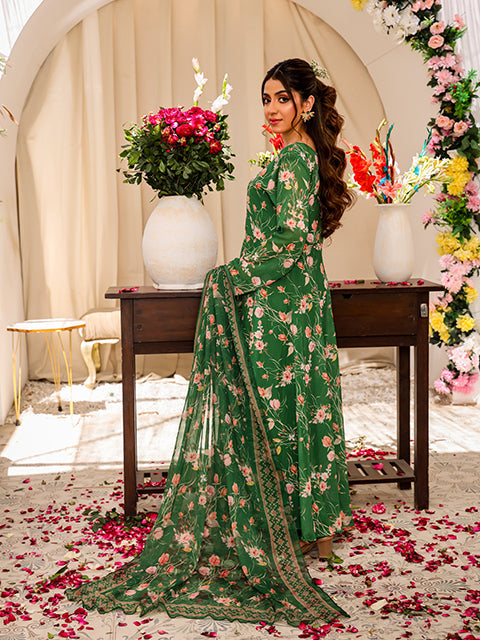 Rang E Bahar By Nazmina Formals Collection'2025-Verte Floraison (FRT-105)