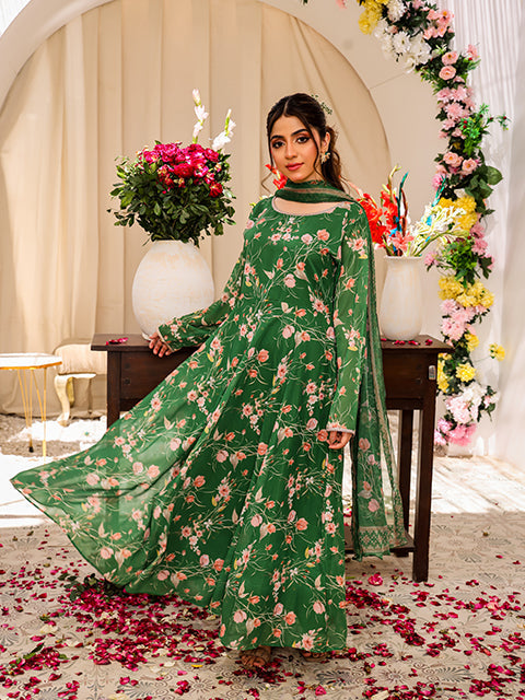 Rang E Bahar By Nazmina Formals Collection'2025-Verte Floraison (FRT-105)