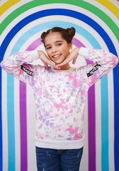 Terry Printed Sweatshirt - Wear Ochre