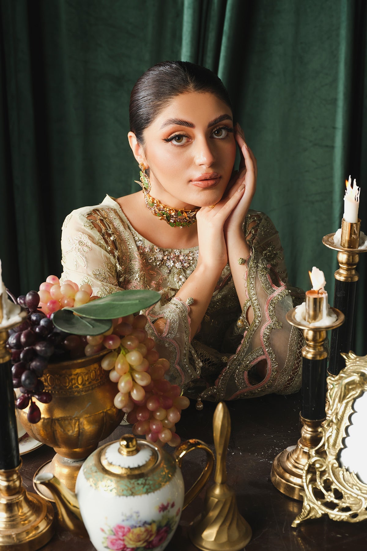 Ayla Paras By Pasha Unstitched 3 Piece Luxury Formals Collection'2024-PR103 : Regalia