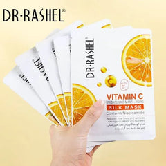 Dr Rashel-Vitamin c brightening & anti-aging silk mask
-DRL-1808