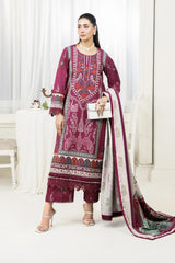 Meerak 3 Piece Emb Khaddar Suit-Whisper