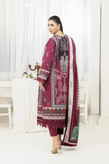 Meerak 3 Piece Emb Khaddar Suit-Whisper
